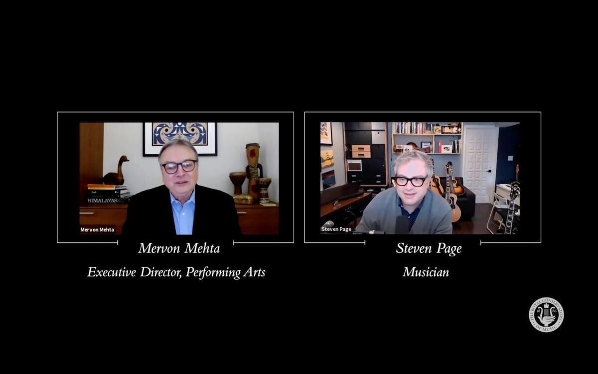 Steven Page with Calgary Philharmonic Orchestra