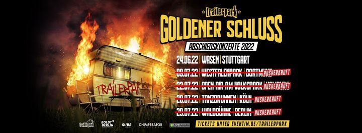 Trailerpark Hamburg Goldener Schluss Abschiedskonzert Hamburg