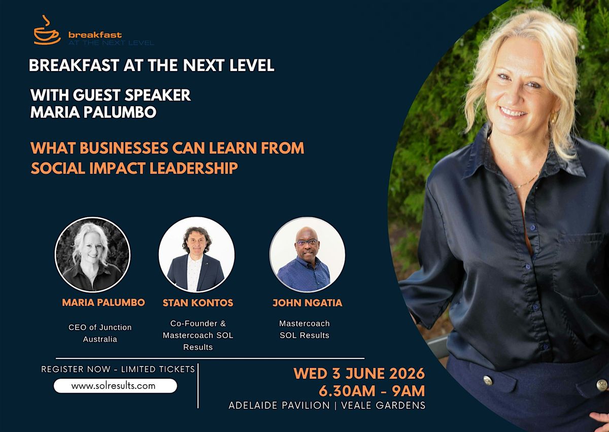 Breakfast at the Next Level | With Maria Palumbo