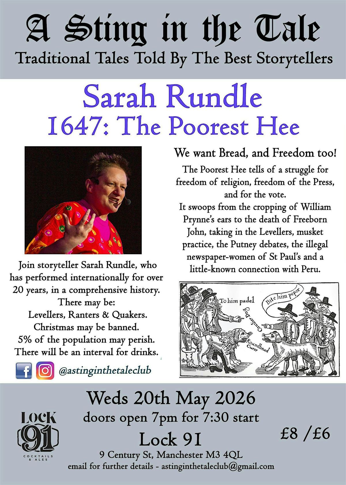 1647: The Poorest Hee - Sarah Rundle