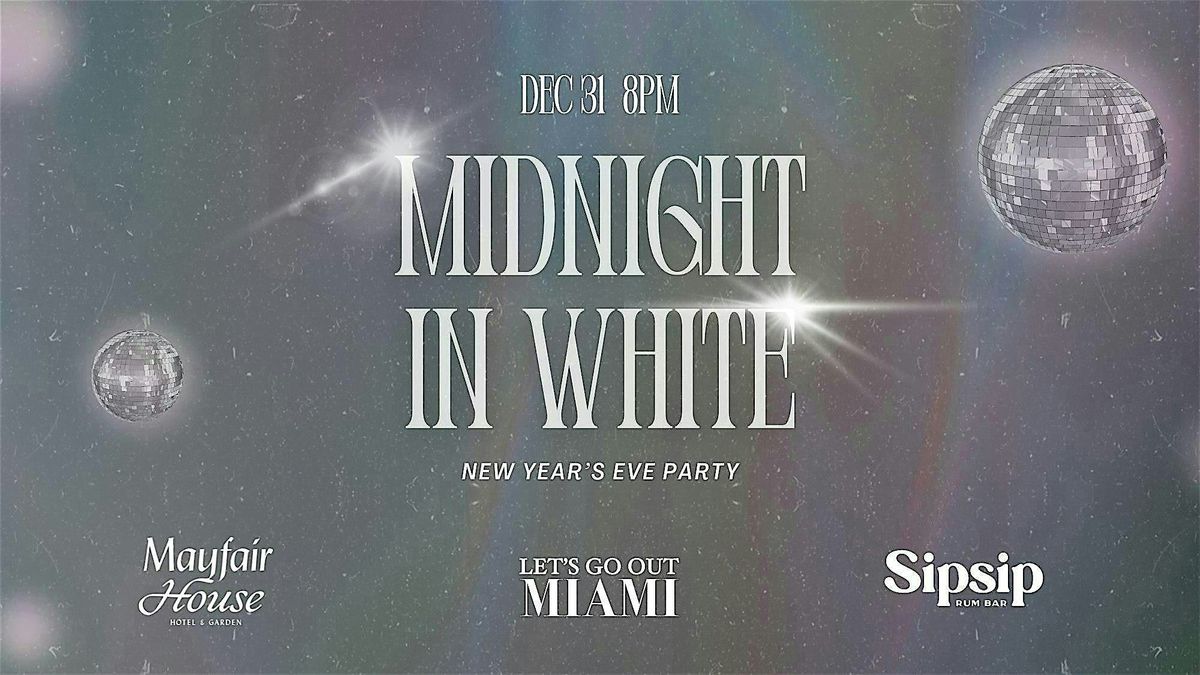 Midnight in White: NYE at Sipsip Rum Bar