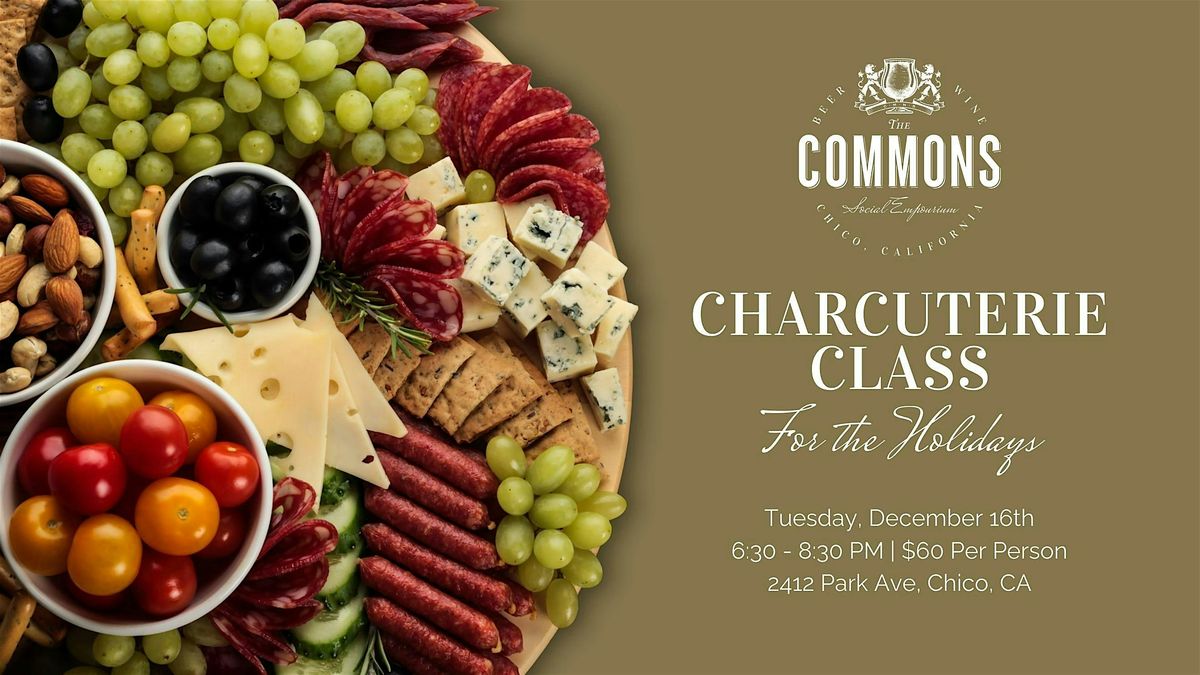 Holiday Charcuterie Class at The Commons