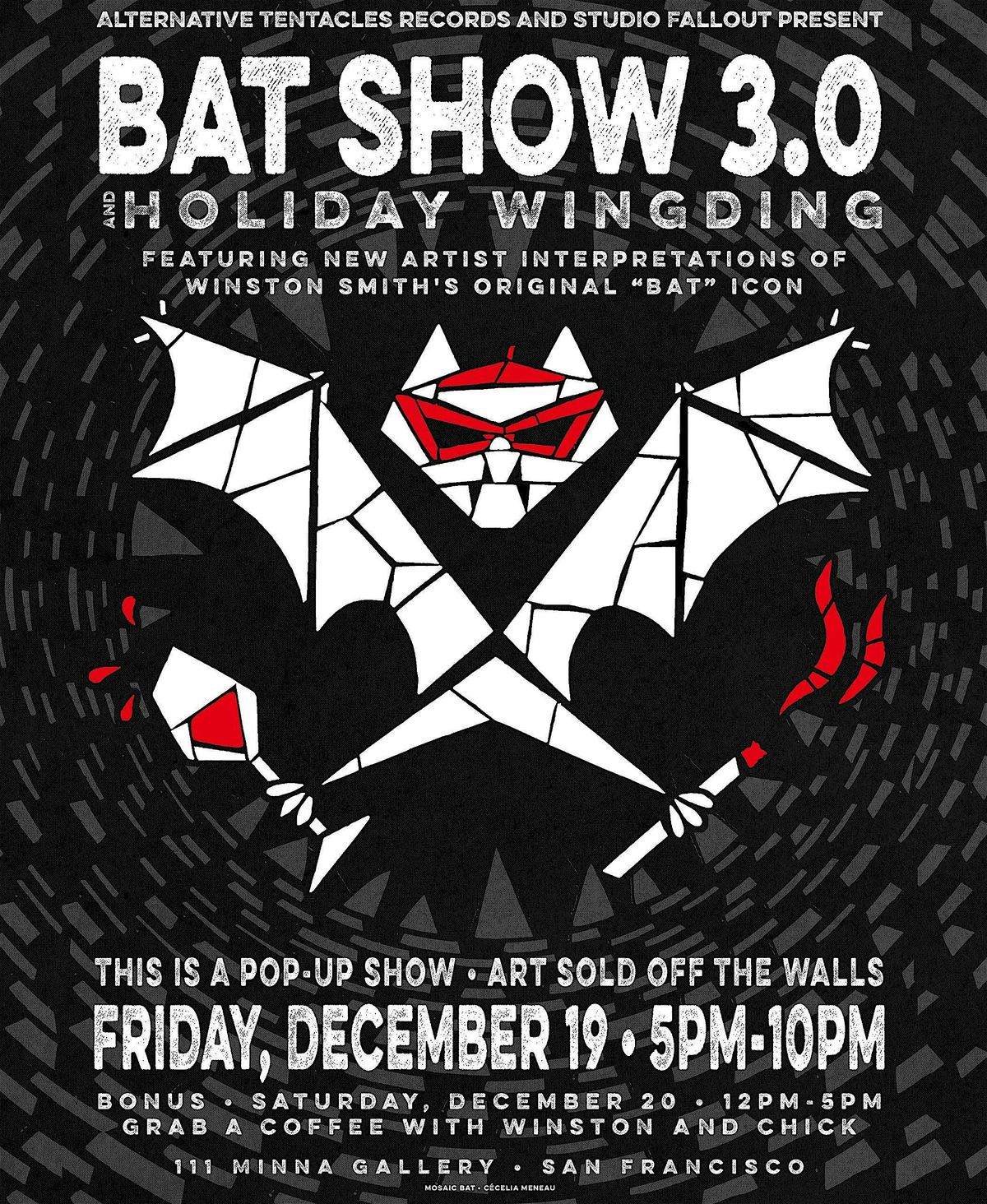 BAT SHOW 3.0 x HOLIDAY WINGDING