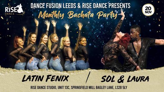 Leeds Monthly Bachata Party | Sol & Laura | Latin Fenix performance