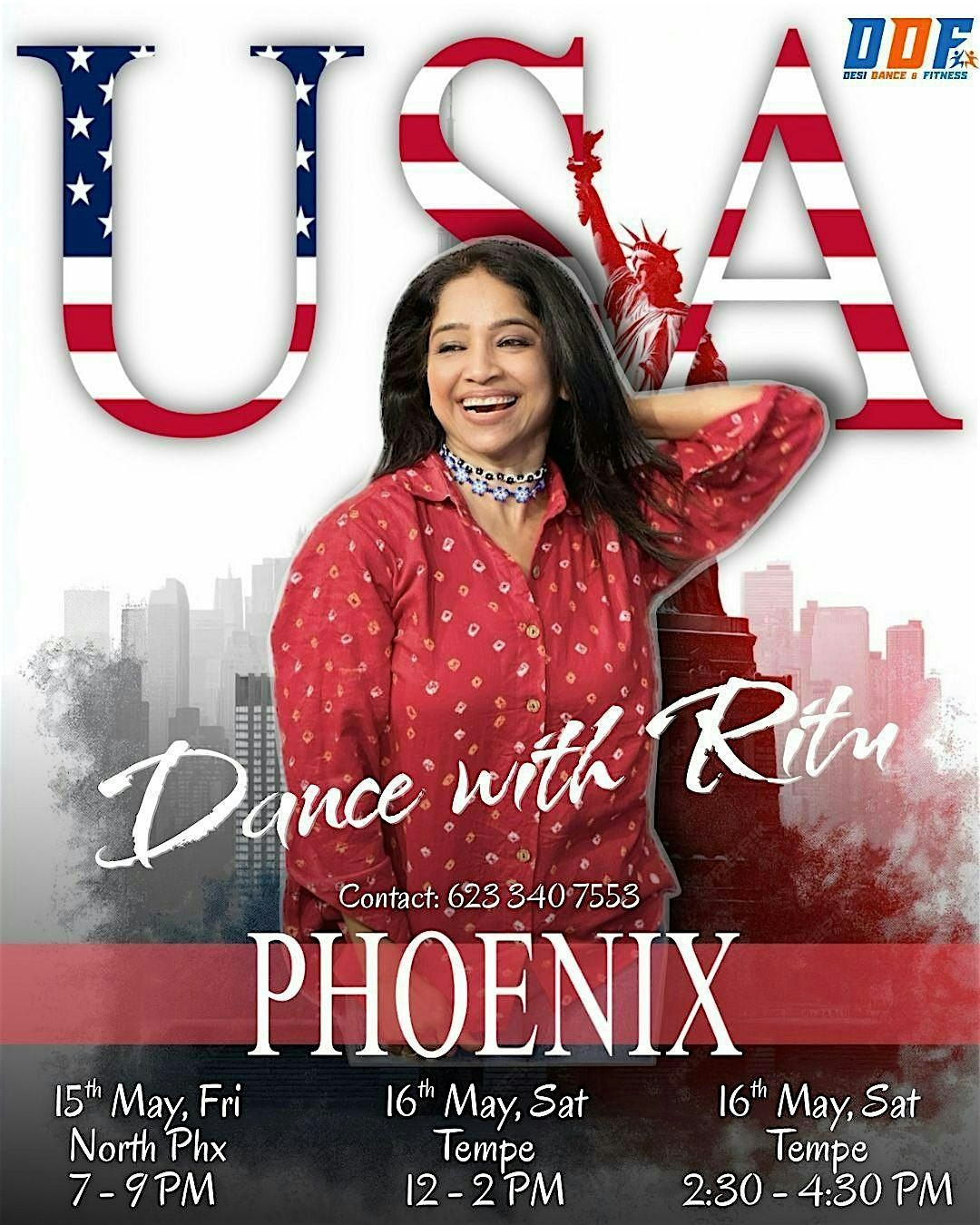 Dance with Celebrity Choreographer Ritu - Bollywood Workshop in N Phoenix