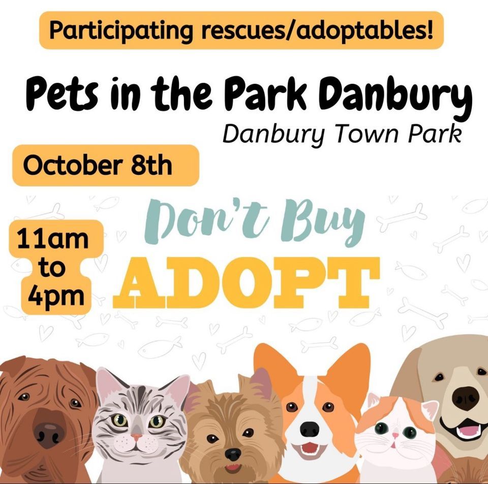 Pets in the Park Danbury Danbury Town Park October 8, 2023
