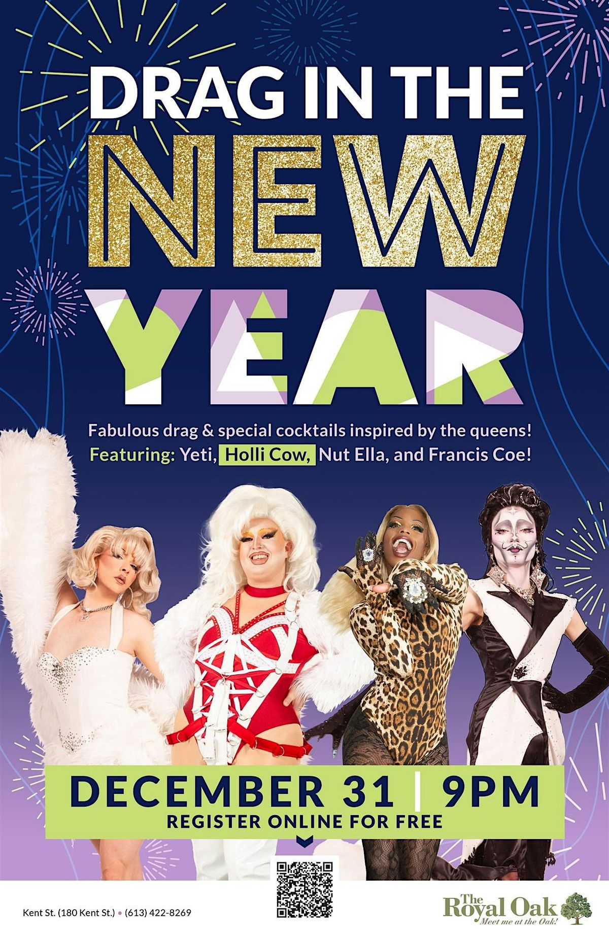 New Year's Eve at The Royal Oak (180 Kent St.)