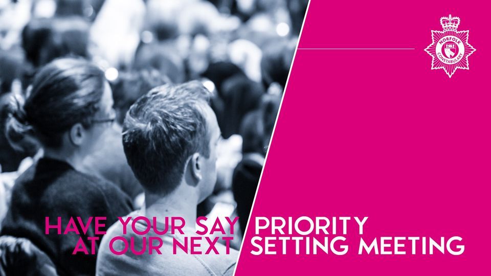 Norwich East SNAP Priority Setting Meeting