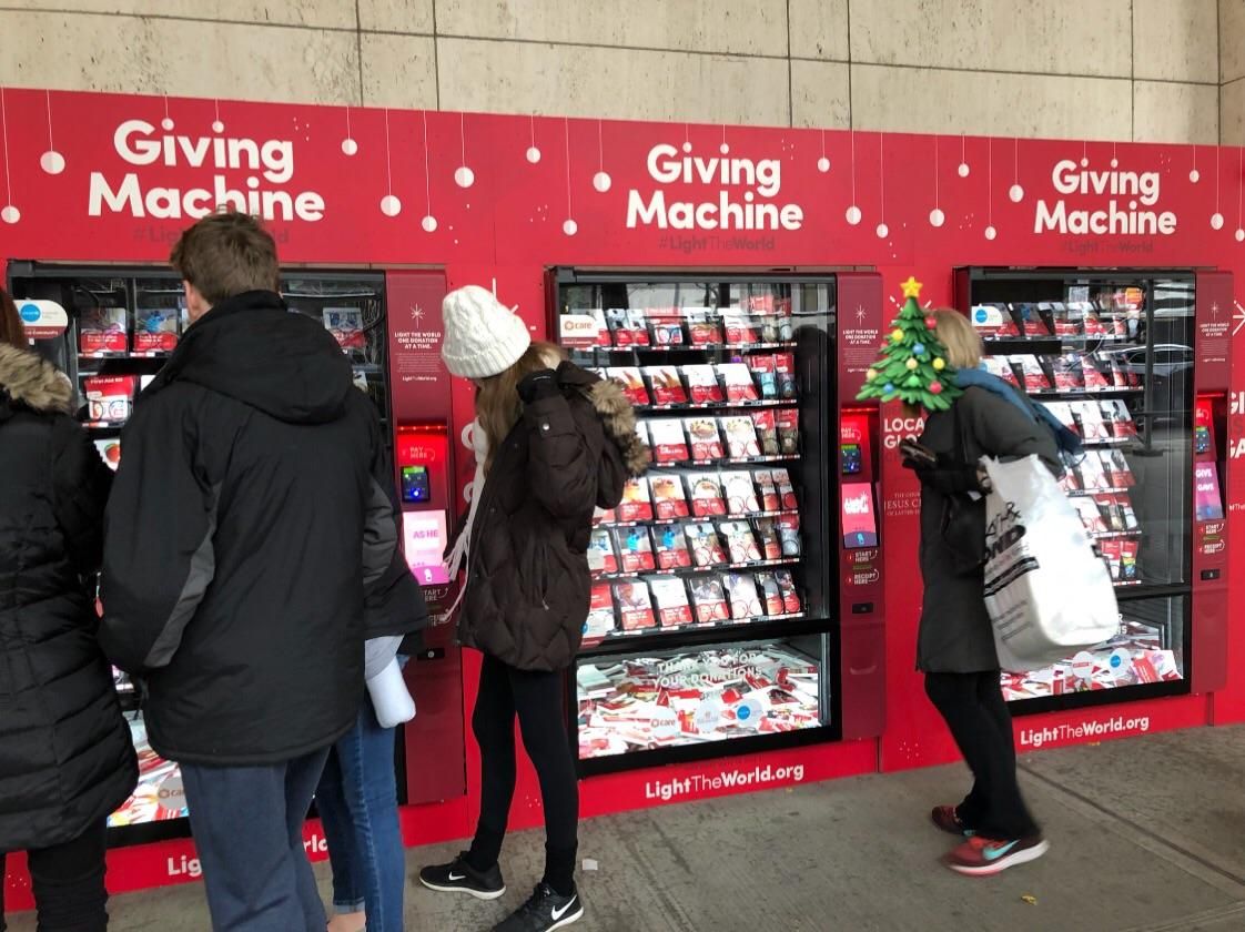 Giving on the Grove