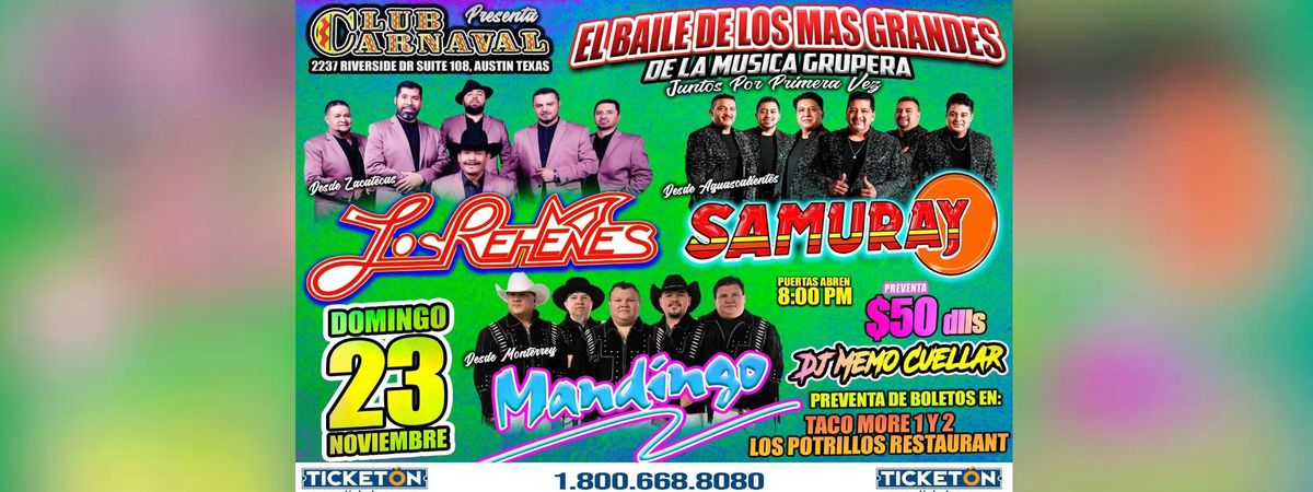 LOS REHENES, SAMURAY & MANDINGO