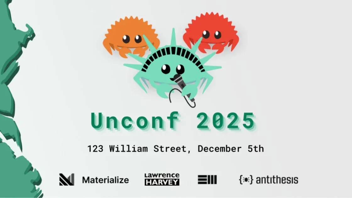 Rust NYC Unconf 2025: Our Biggest Event Yet!
