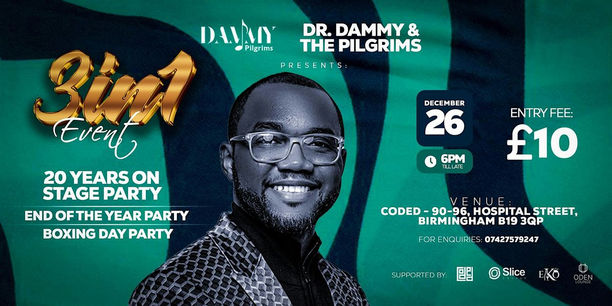 Birmingham Boxing Day & End of The Year Party 2025