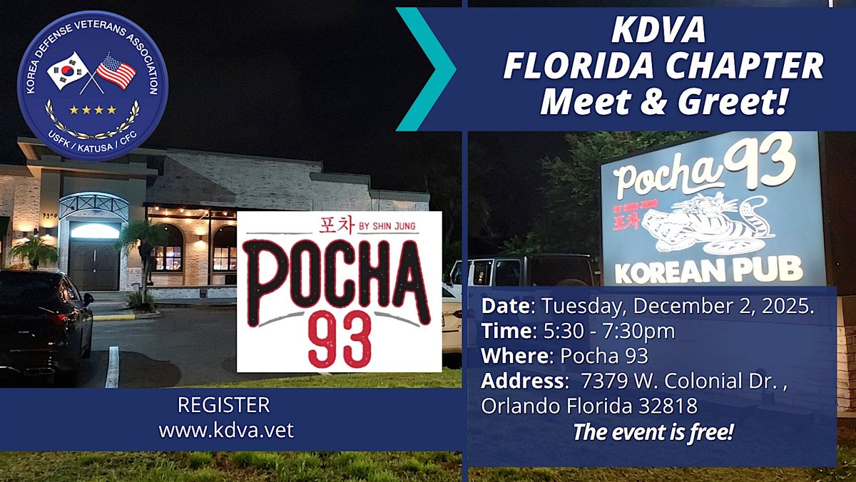 Korea veterans Meet & Greet