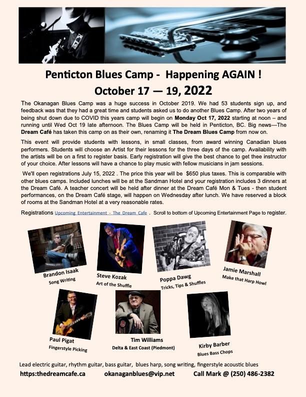 The Dream Blues Camp