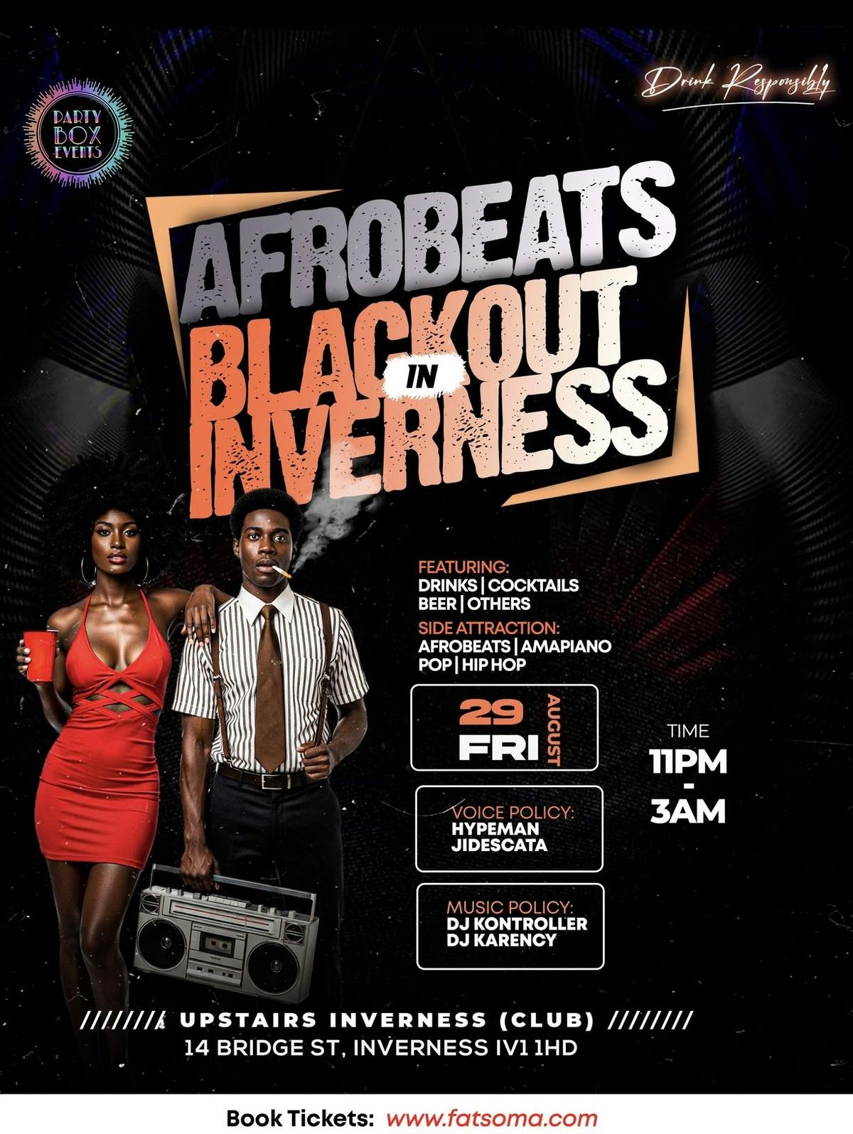 AFROBEATS BLACKOUT IN INVERNESS
