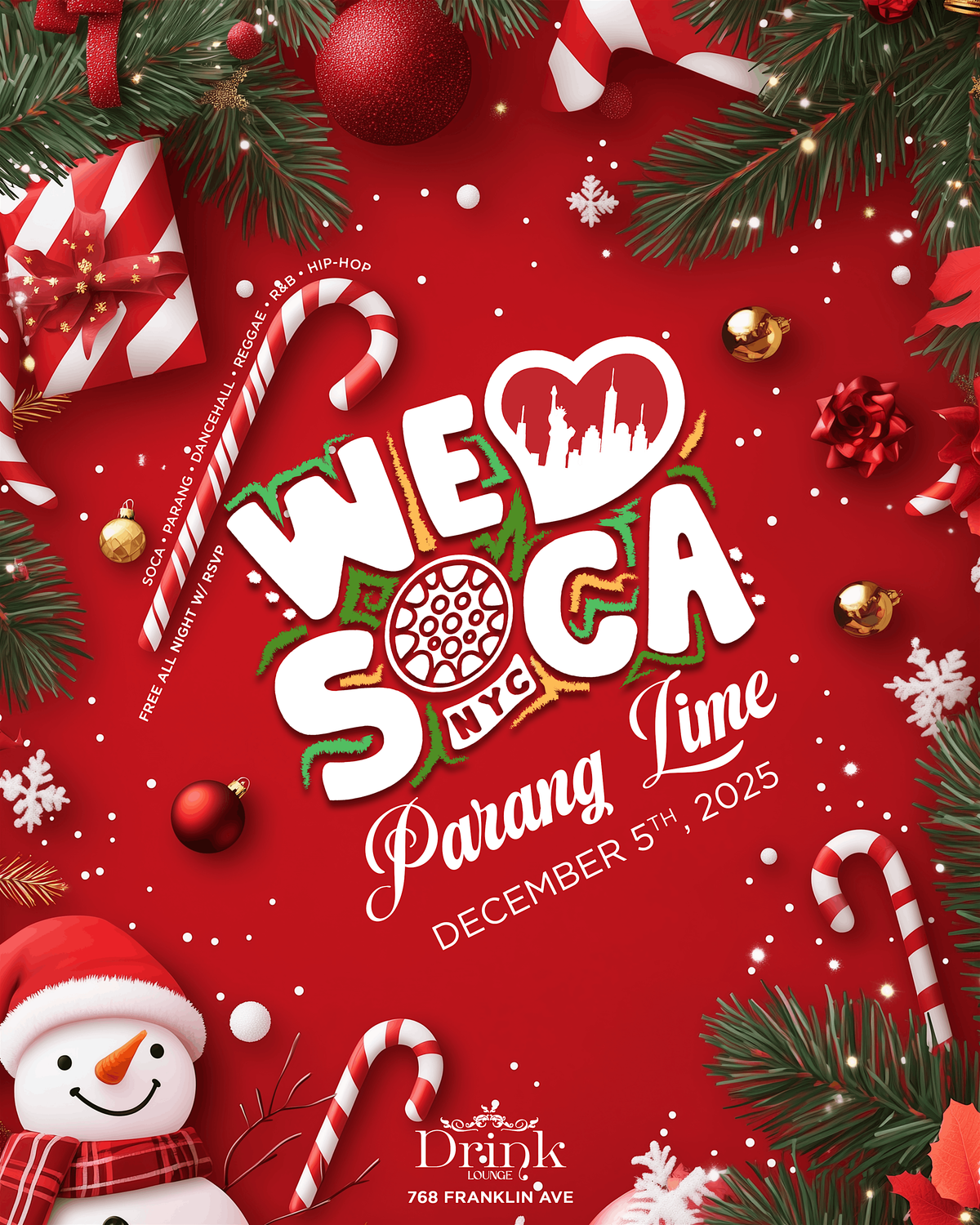 WE LOVE SOCA: Parang Lime