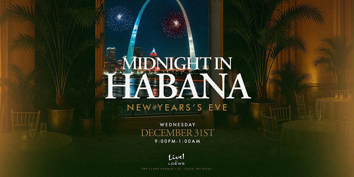 Midnight In Havana New Years Eve Party