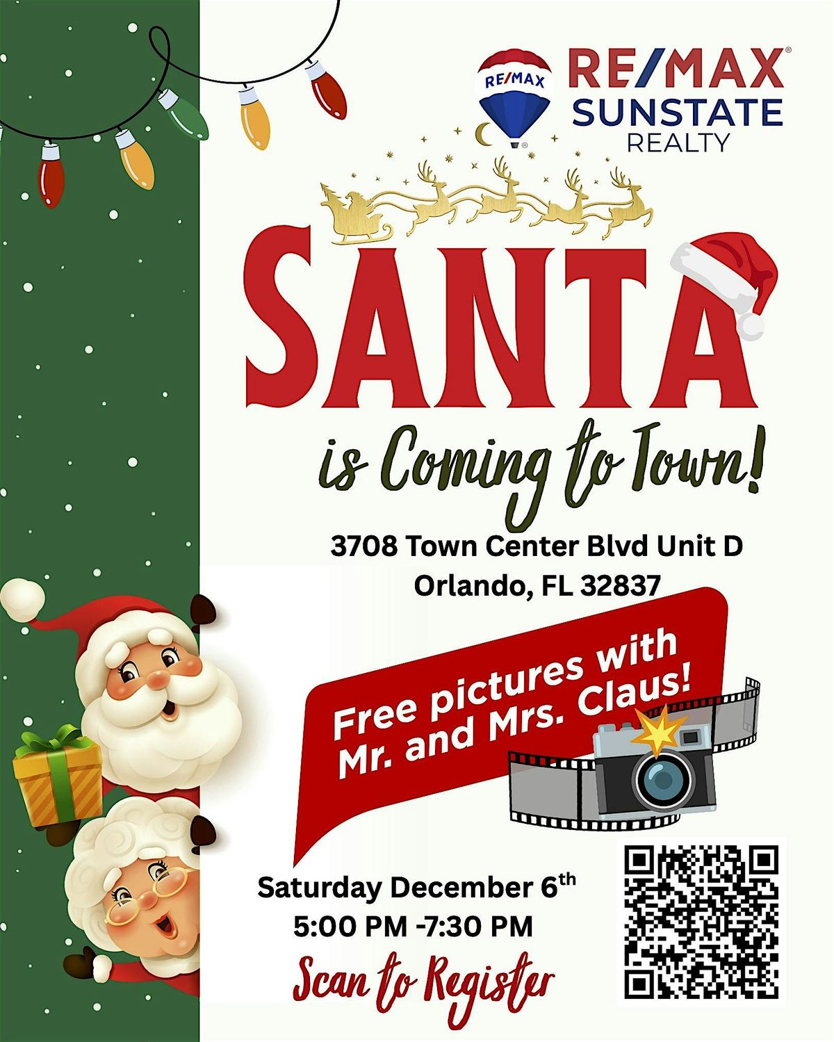 Santa is Coming to Town