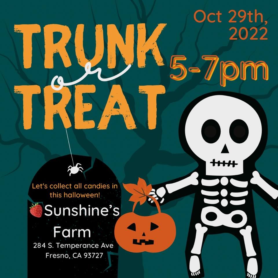 Trunk or Treat 284 S Temperance Ave, Fresno, CA 937275800, United