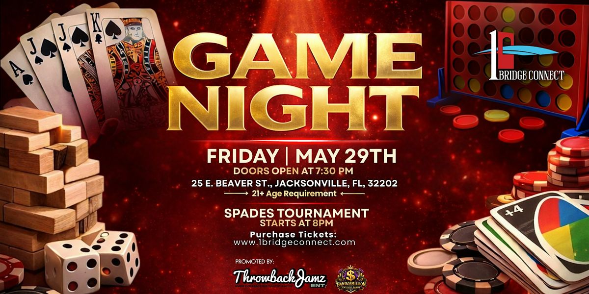Game Night & Spades Tournament