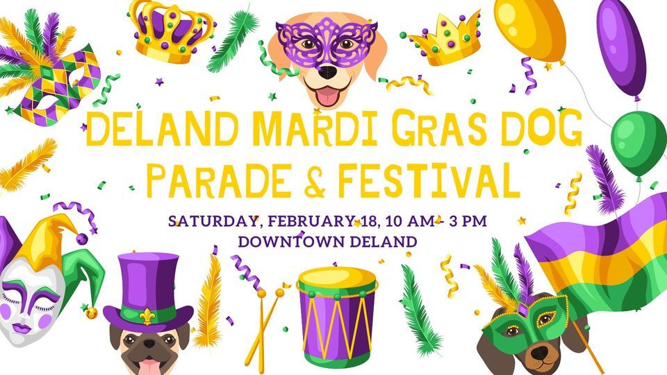 GDTT at Deland Mardi Gras Dog Parade & Festival DeLand, Florida