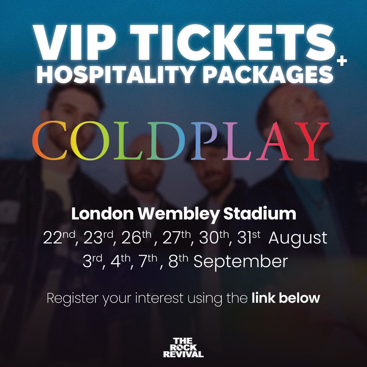 Coldplay London Tickets