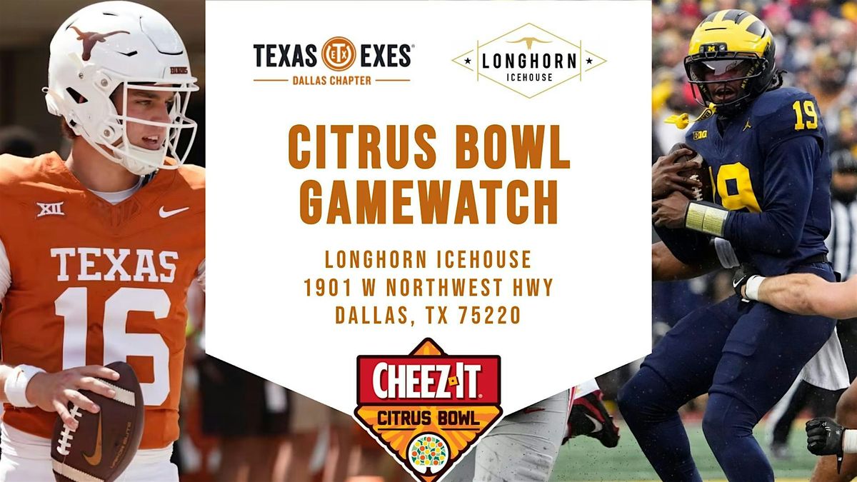 Longhorn Icehouse Gamewatch: Cheez-it Citrus Bowl 2025