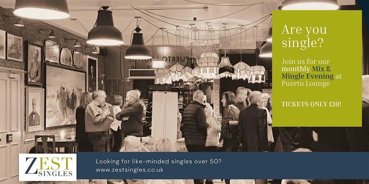 Zest Singles Mix and Mingle Evening
