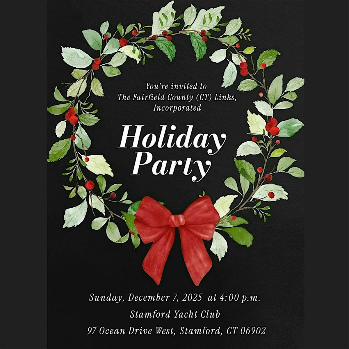 Fairfield County Links Holiday Party