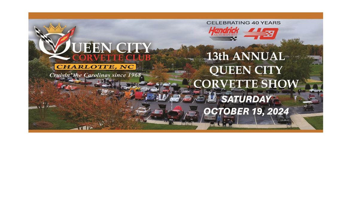 13th Annual Queen City Corvette Show 2024 Hendrick Motorsports