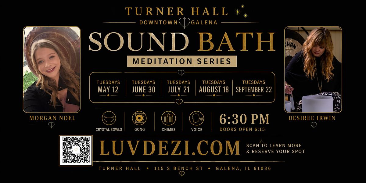 Downtown Galena Sound Bath Meditation Series