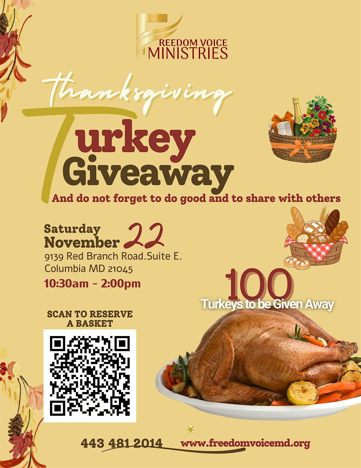 Turkey Basket GiveAway