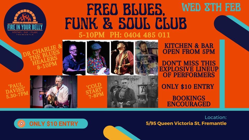 FREO BLUES, FUNK & SOUL CLUB