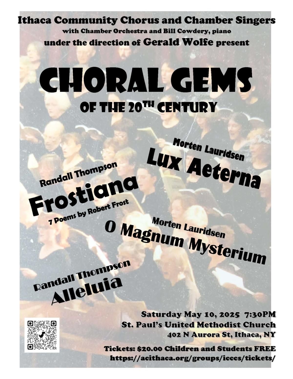 Chamber Chorale With Chamber Orchestra