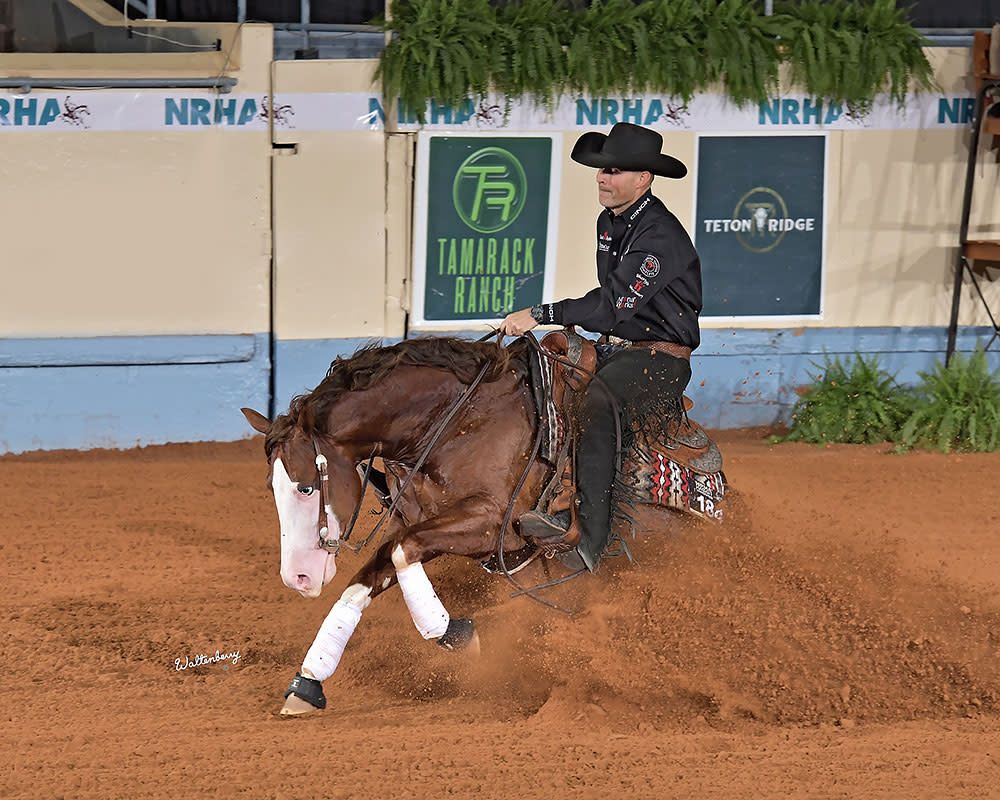 NRHA Reining Horse Futurity Equestrian at OKC Fairgrounds