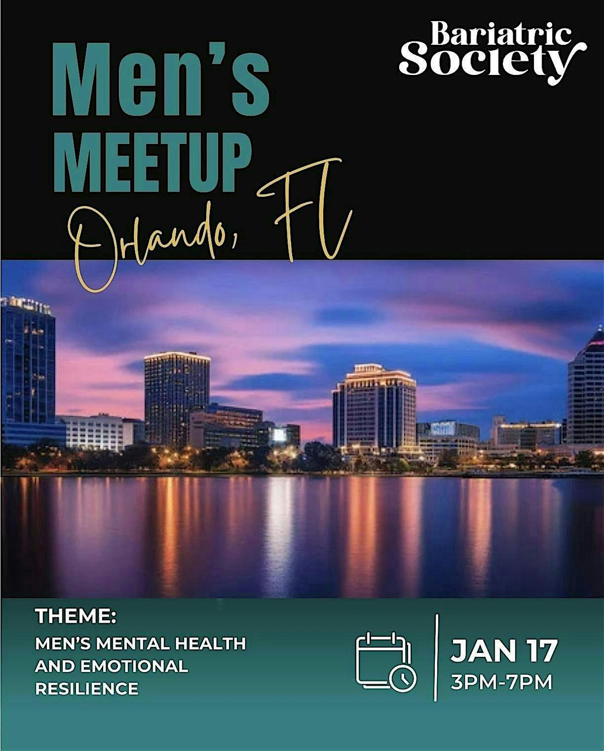 2nd Annual Bariatric Men\u2019s Meetup by Bariatric Society