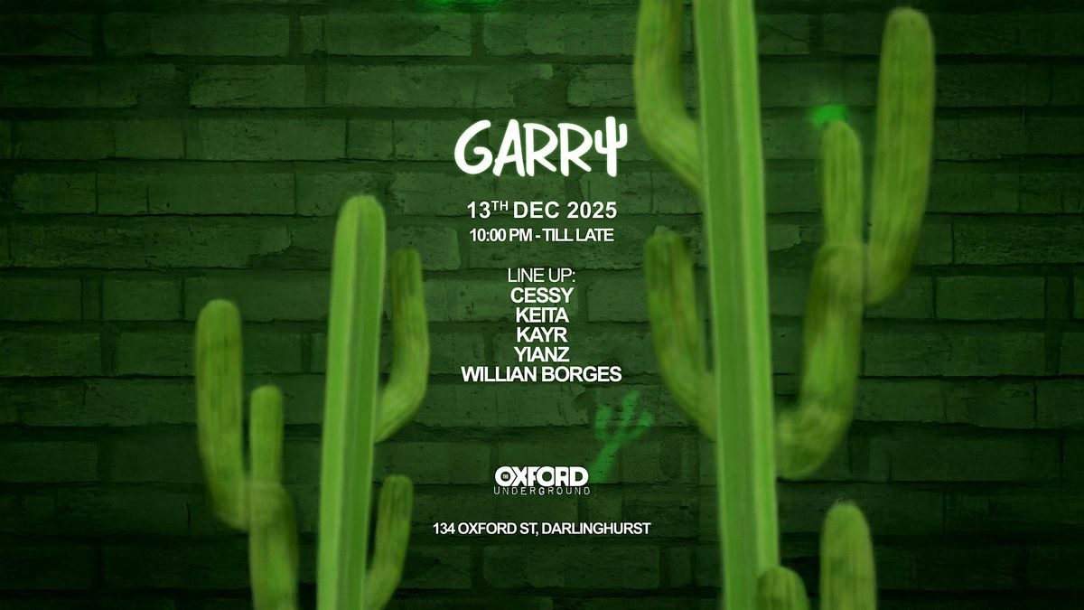 Garry @ Oxford Underground