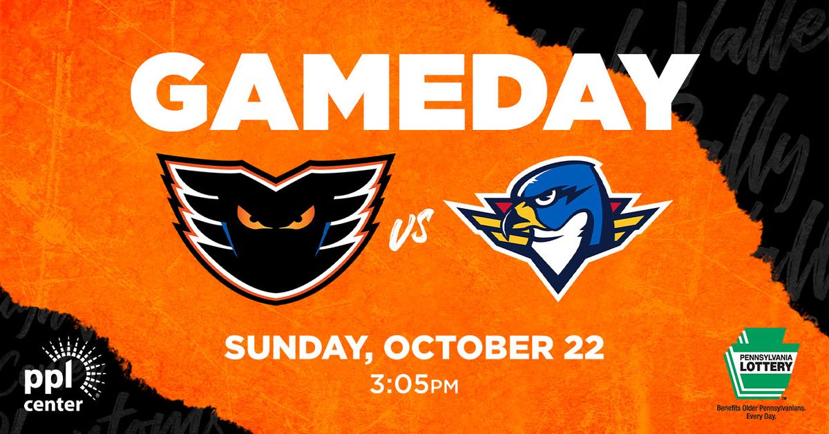 Springfield Thunderbirds vs. Lehigh Valley Phantoms