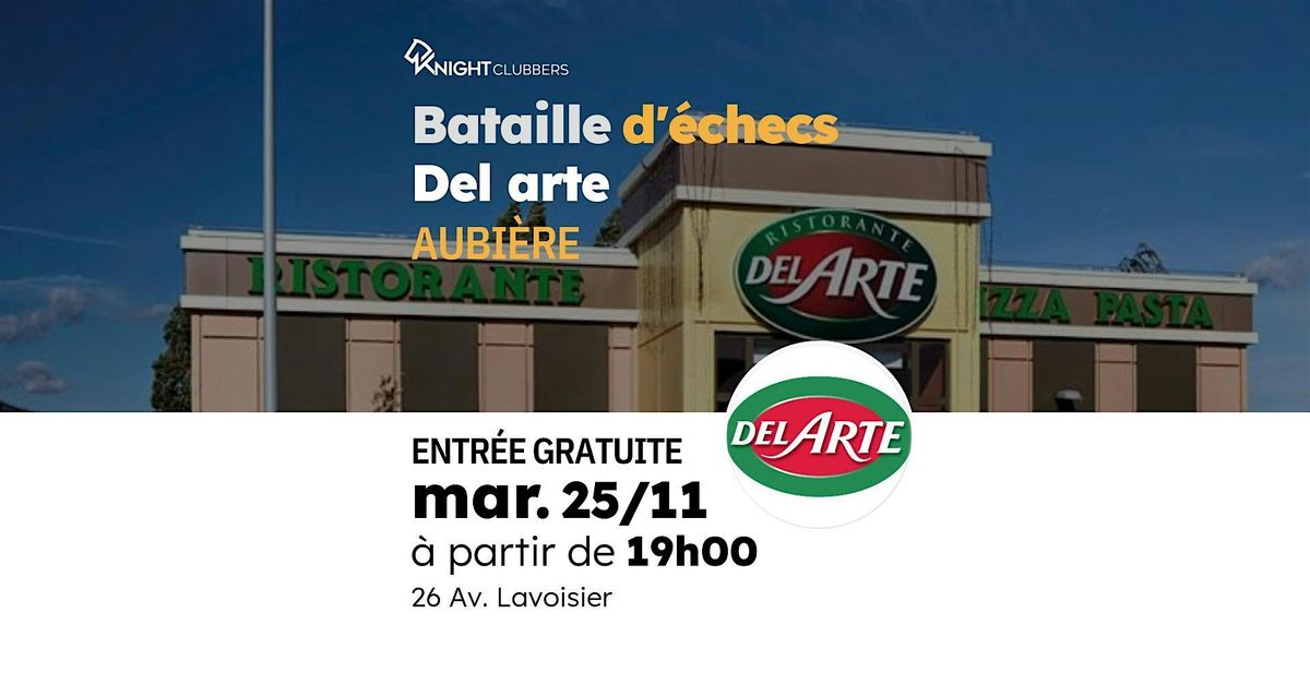 Rencontre d'\u00e9checs - Aubi\u00e8re - Del arte