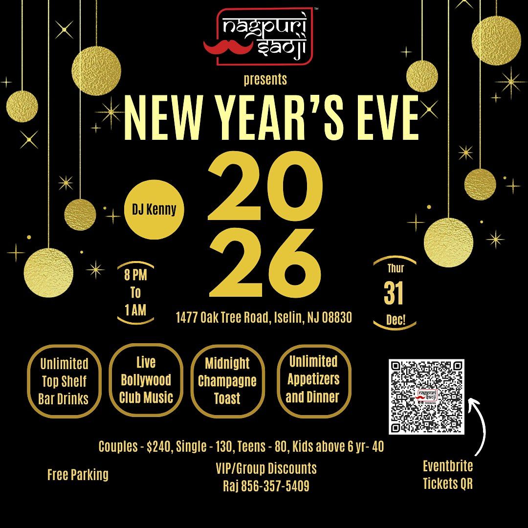 2026 New Years Eve Bollywood Party