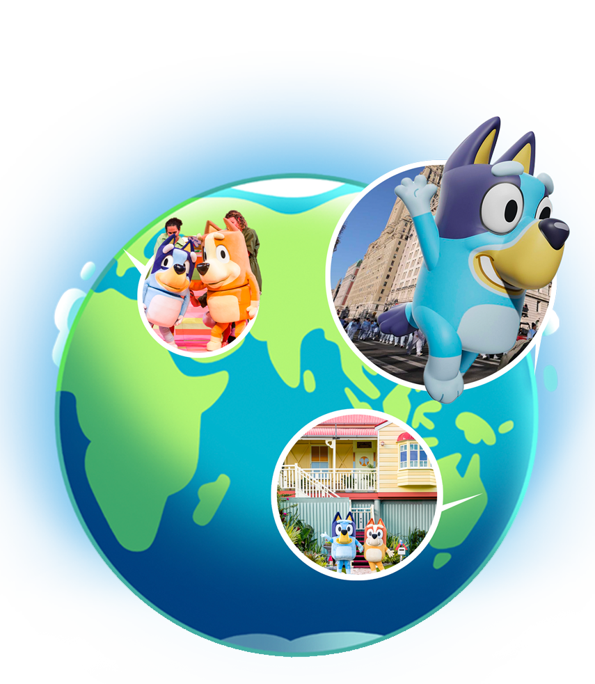 Bluey at Coliseo Ruben Rodriguez