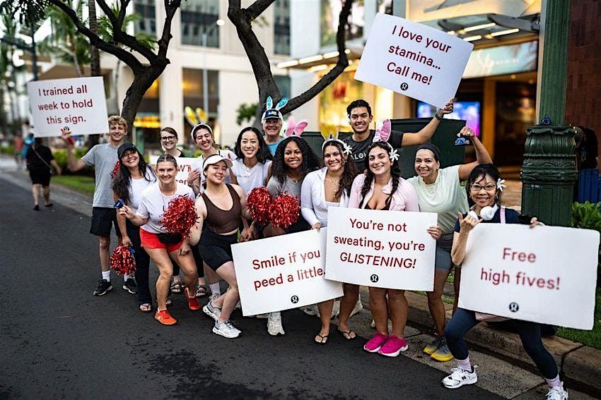 Marathon Cheer Station