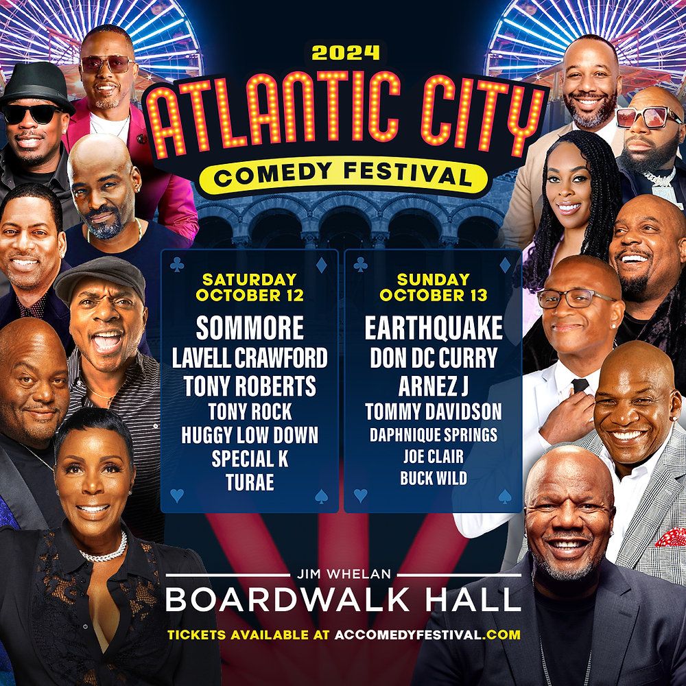Atlantic City Comedy Festival: Sommore Lavell Crawford & Arnez J