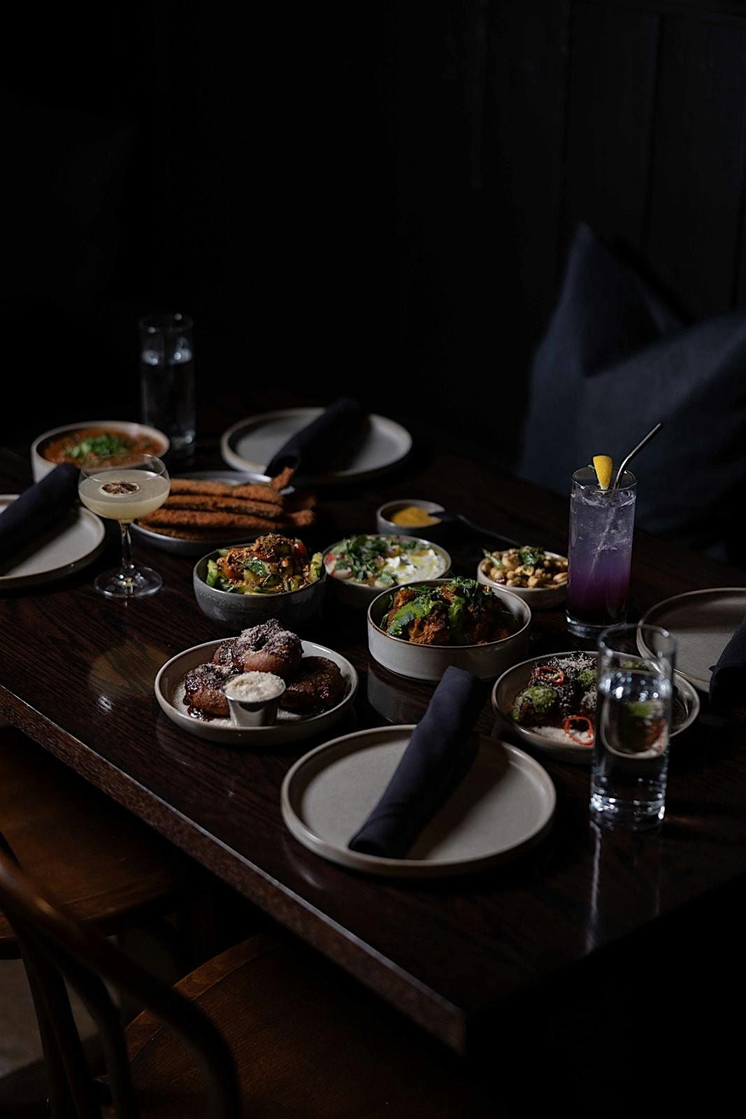 Vegan Amba Street Food + Zero Proof Beverage