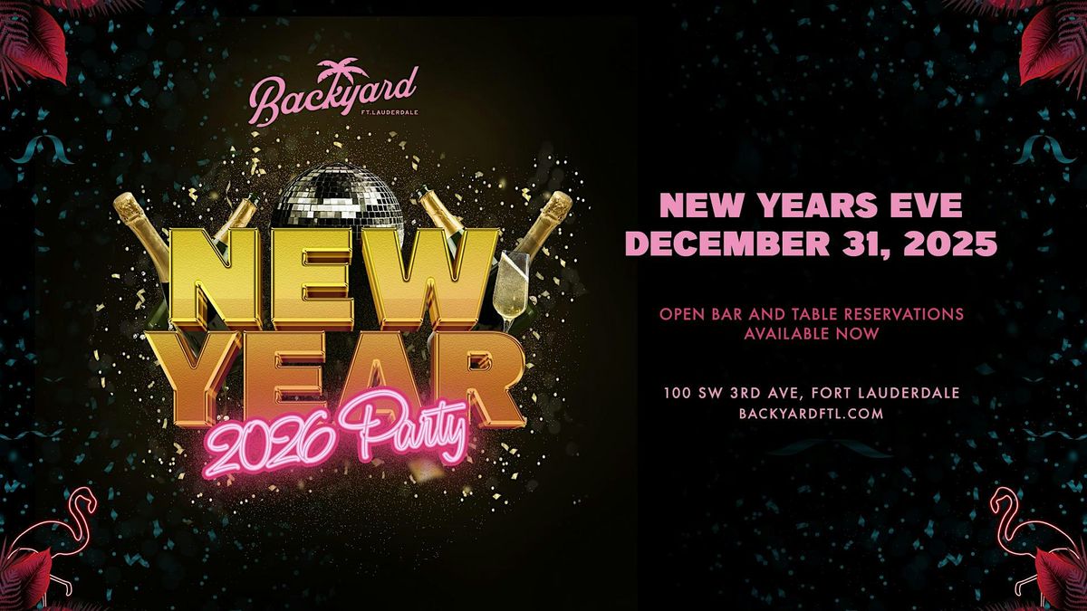 New Years Eve at the Backyard