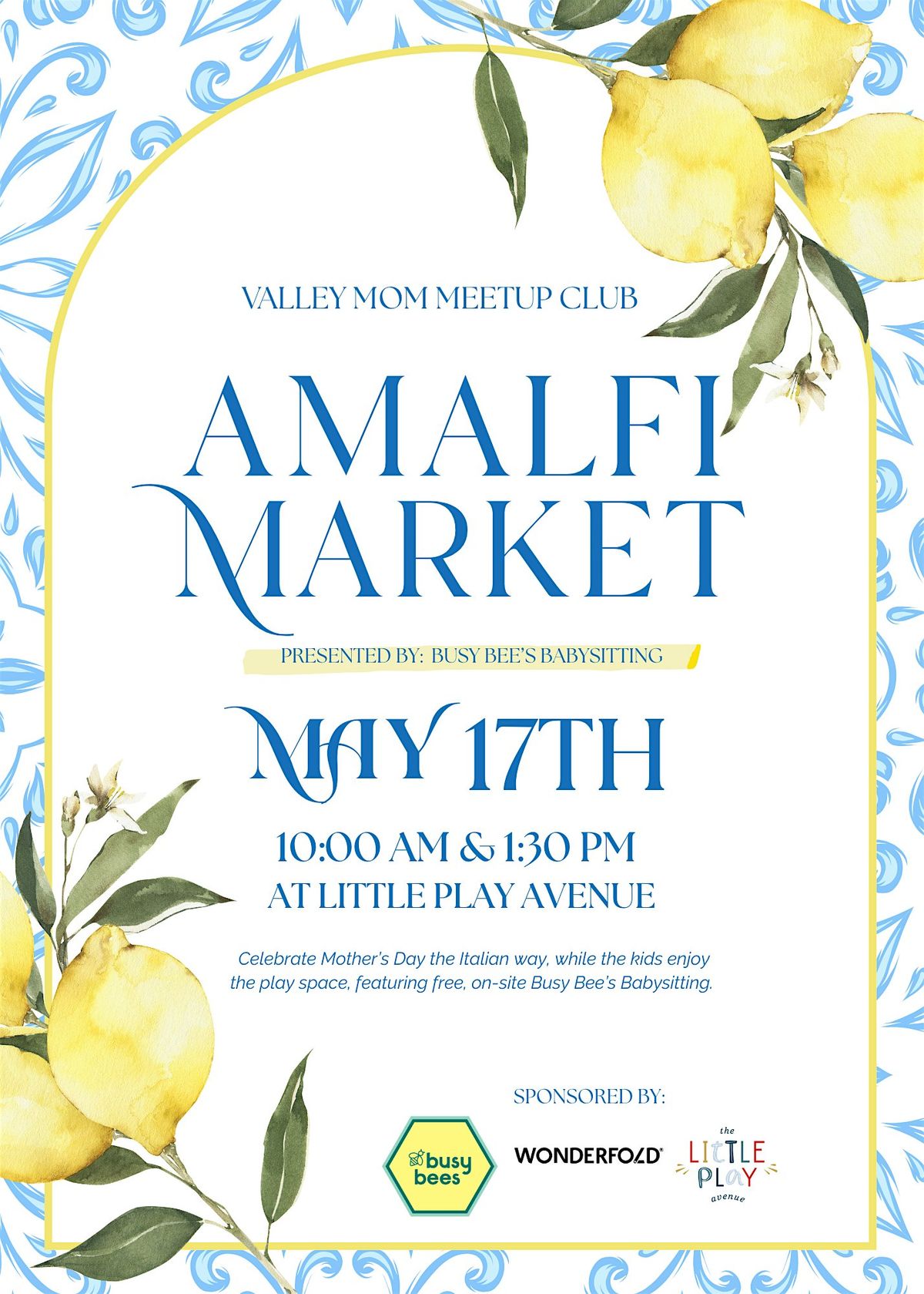 VALLEY MOM AMALFI MARKET