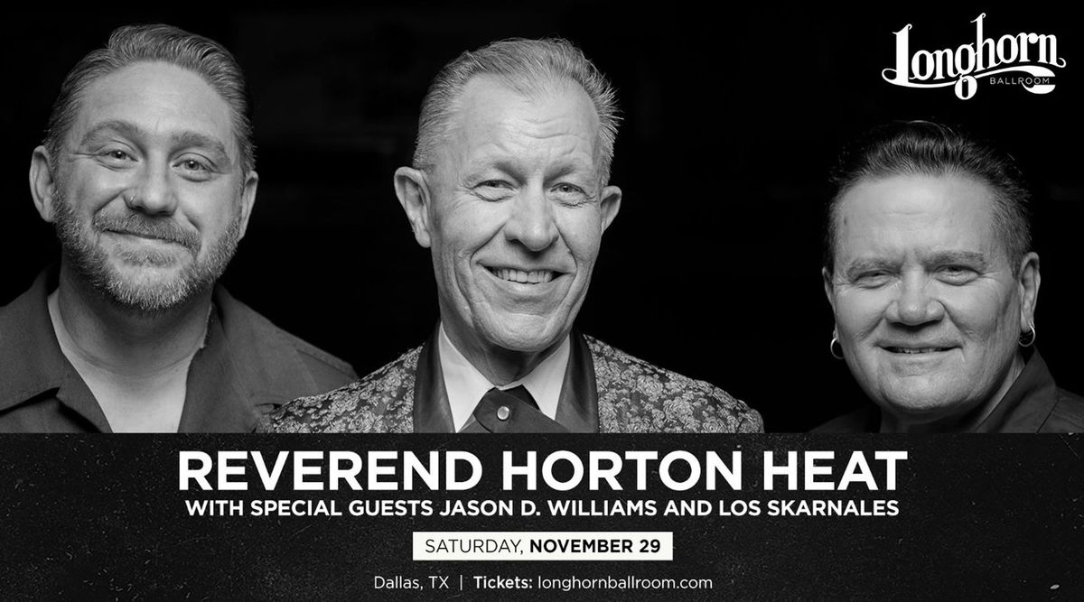 Reverend Horton Heat (18+)