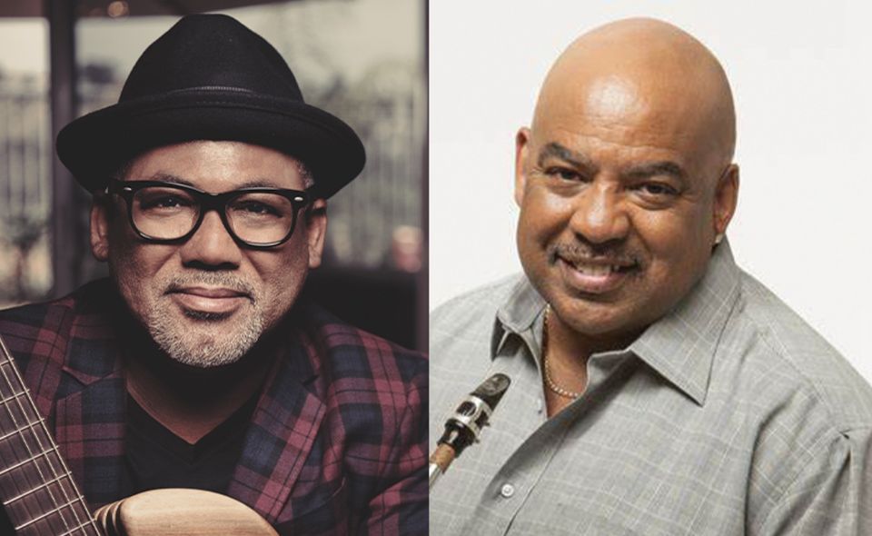 Jonathan Butler & Gerald Albright at Charles Krug Winery, Saint Helena ...