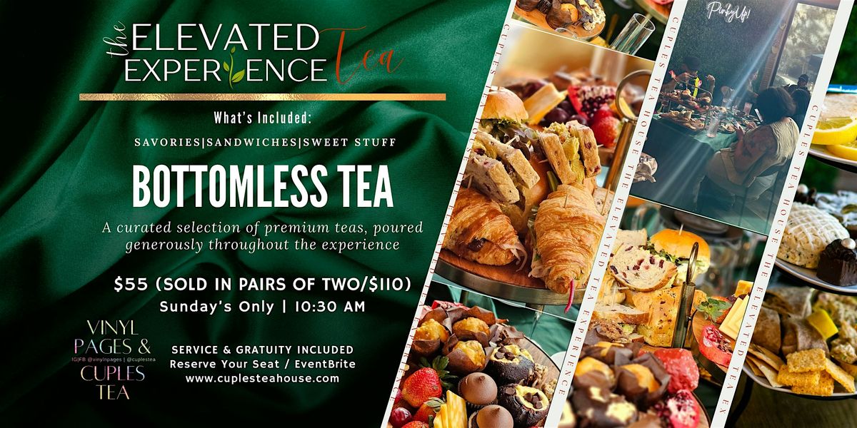 THE ELEVATED TEA EXPERIENCE IS BACK BY POPLAR DEMAND