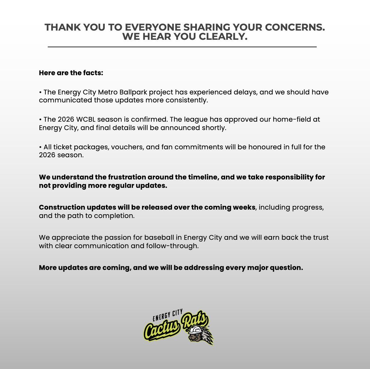 Energy City Cactus Rats vs. Fort McMurray Giants